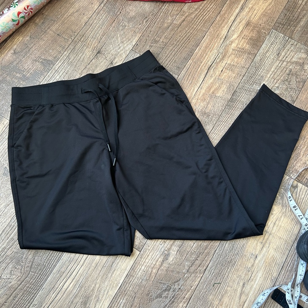 32 degrees Cool black elastic waist pants